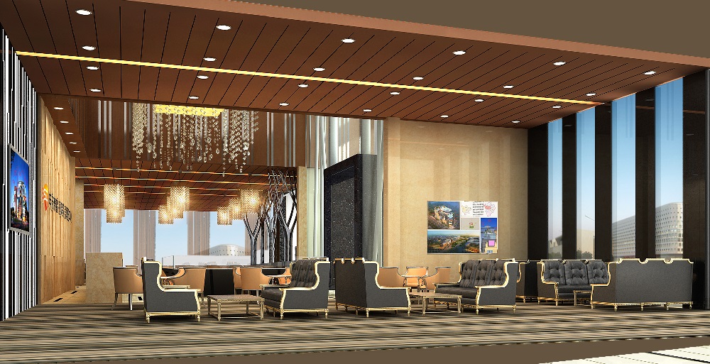 售樓部洽談區裝修設計效果圖