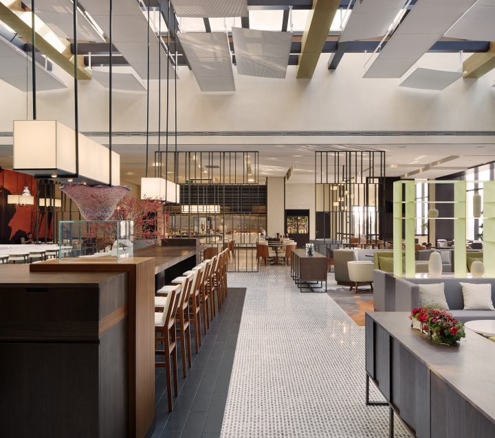 時(shí)尚生態(tài)餐廳裝修設計效果圖