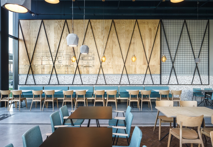 工業(yè)風(fēng)餐廳裝修效果圖