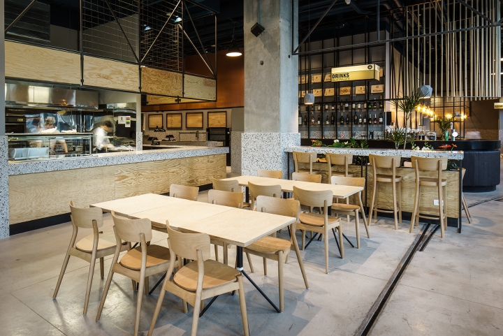 工業(yè)風(fēng)餐廳裝修效果圖