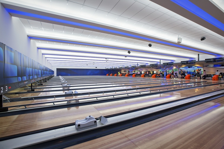 保齡球車(chē)道 保齡球館裝修效果圖賞析-保齡球車(chē)道