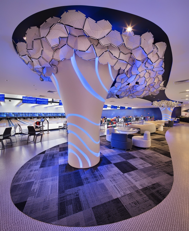 休息接待區 保齡球館裝修效果圖賞析-休息接待區