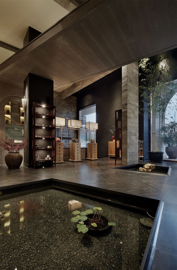 中式茶館裝修效果圖