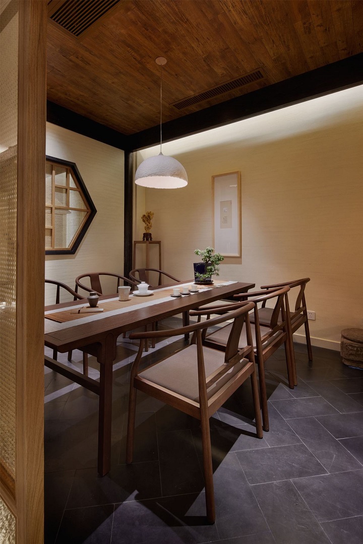 中式茶館裝修效果圖