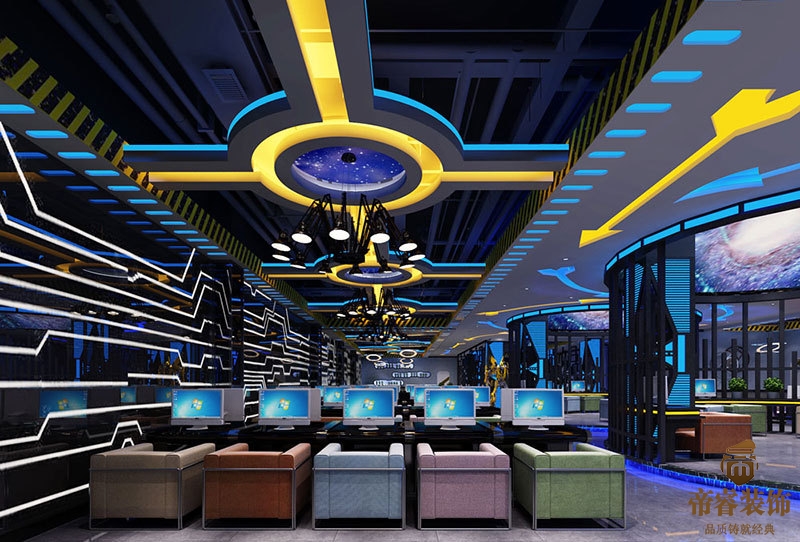 龍泉鼎雅泰網(wǎng)咖裝修效果圖