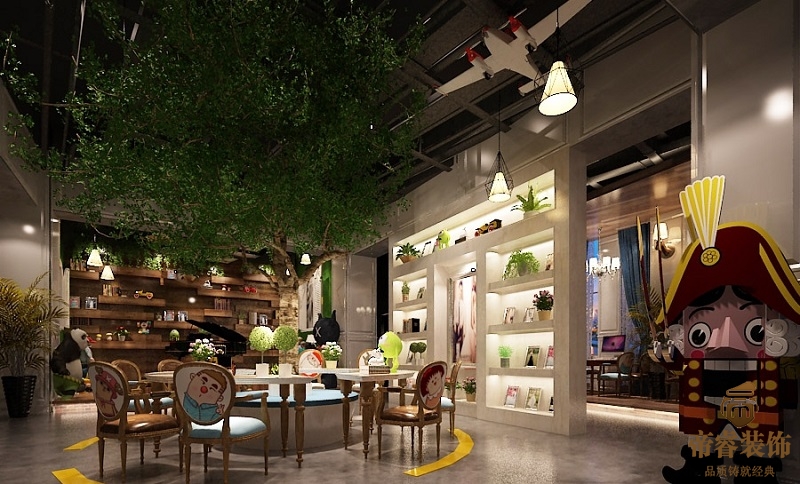 專(zhuān)業(yè)的兒童攝影店面裝修方案