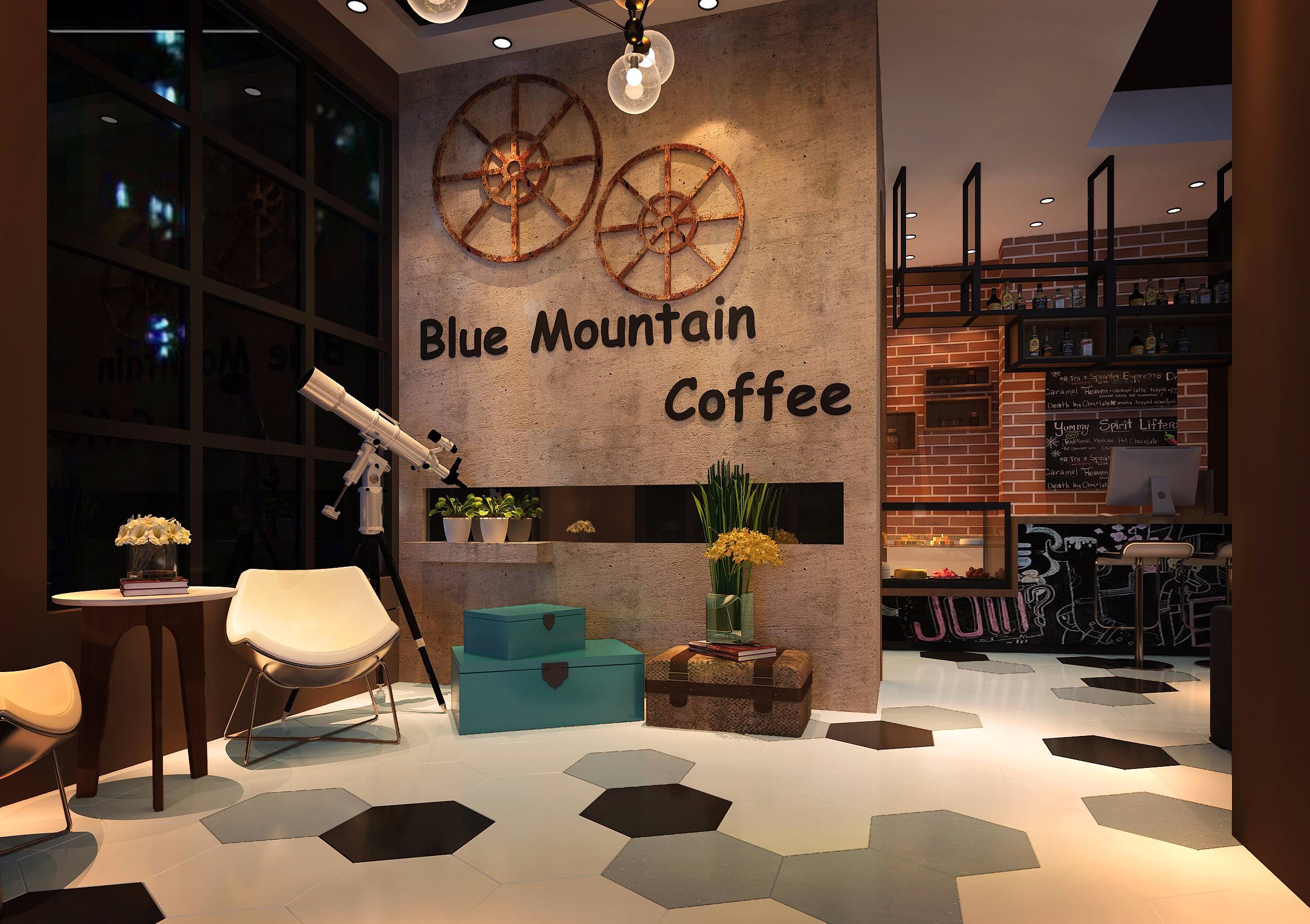 漂亮復古的成都咖啡館裝修 咖啡館裝修風(fēng)格大全