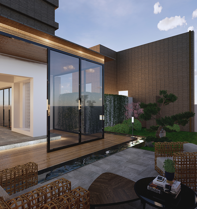 德陽(yáng)世家星湖灣別墅裝修設計效果圖