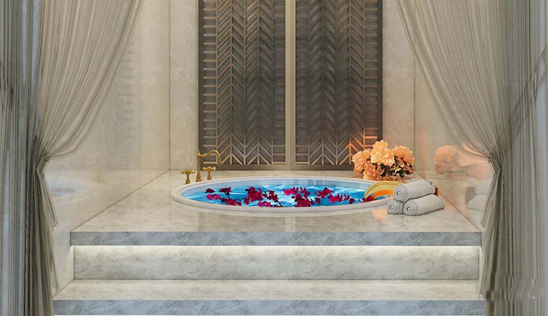 養生spa水療會(huì )所設計