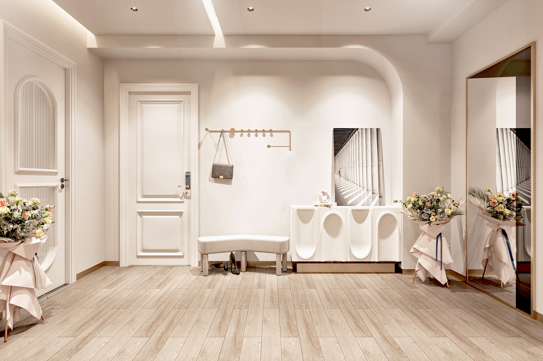 深米色柔和感與光線(xiàn)元素