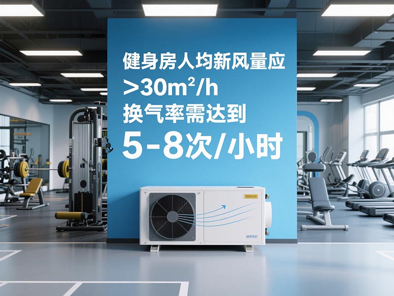 健身房通風(fēng)量計算