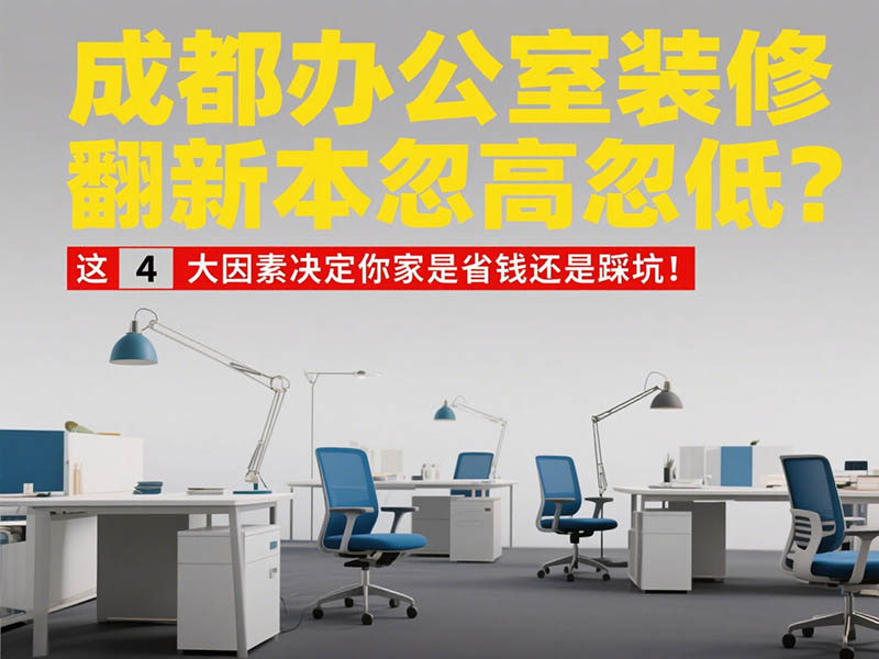 成都辦公室裝修翻新成本忽高忽低？這 4 大因素決定你家是省錢(qián)還是踩坑！