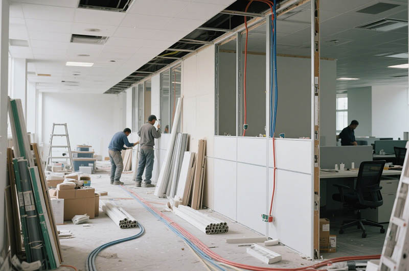 辦公室裝修拆除及電路改造